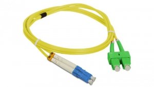 Patch cord SM SC/APC-LC duplex 9/125 2.0m FOC-SCALC-9SMD-2