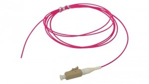 Pigtail MM OM4 1G 50/125 wtyk LC dł. 2 m FOI-LC-5MM-2-4