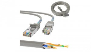 Patchcord LAN Miedź Kabel sieciowy skrętka Extralink Kat.5e UTP 3m