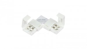 LED line łącznik do taśm LED CLICK CONNECTOR kątowy 8 mm 2 PIN Typ L