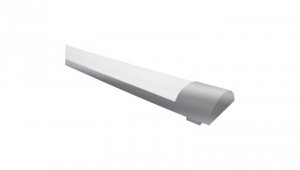 Oprawa sufitowa Cristal 35W LED, 4550lm, 4000K, L:120cm W:8cm, biała/srebrna / 11321