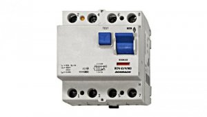 Wyłącznik różnicowoprądowy 63A/3+n/30mA/typ AC,6kA Seria BC
