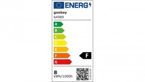 Lampa lupa LED z zaciskiem, 8 W, czarna, 64989