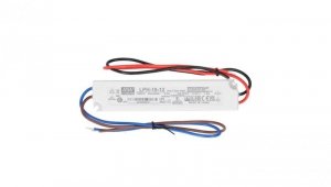 Zasilacz hermetyczny IP67 do oświetlenia LED 12V 1,5A 18W wodoodporny LPH Mean Well
