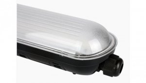 Oprawa liniowa hermetyczna LED line LINKER 40W 4000K 120cm 150lm/W 6000lm czarna IP65 atest PZH TUV 5 lat gwar.