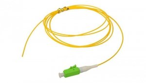 Pigtail SM 1J 9/125 (G.657.A1) wtyk LC/APC dł. 2 m LSOH ALANTEC