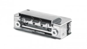 Elektrozaczep Hartte XS12UW-C wąski z wyłącznikiem i wyślizgiem 12V AC/DC