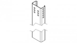 PODPORA PRZEDNIA GRUNT STANDARD L2500, CORAB XPF_WS007N.4.0000