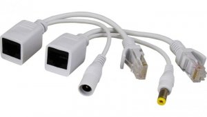 ZESTAW ADAPTERÓW PoE ZE ZŁĄCZAMI TYPU RJ Pulsar P-POE1