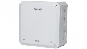 Puszka instalacyjna natynkowa NFK18 180x180x93mm bezhalogenowa hermetyczna IP66 szara NEPTUN Compact F-TRONIC