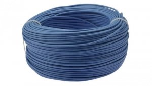Przewód instalacyjny H05V-K / LgY 1 500V ciemnoniebieski linka giętka Helukabel 100m