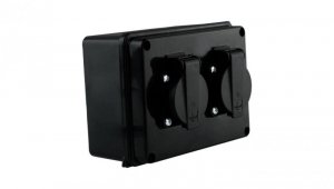 Puszka hermetyczna z gniazdami 230V Schuko IP54 6.82105 Marlanvil 2406