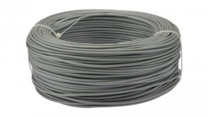 Przewód instalacyjny H07V-K / LgY 2,5 750V szary linka giętka Elektrokabel 10m
