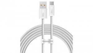 Baseus Dynamic Series kabel USB - USB Typ C 100W 2m biały (CALD000702)