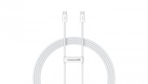 Kabel Baseus Superior Series ll USB-C - USB-C 30W 480Mb/s 2m - biały