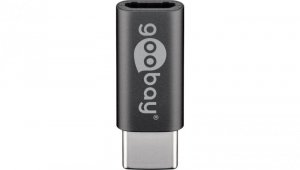 Adapter USB-C™ na USB 2.0 Micro-B, szary