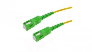 Patchcord światłowodowy OS2 SM SC/APC-SC/APC Simplex /3 m/