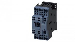 STYCZNIK, AC-3, 5.5KW/400V, 1NO+1NC, AC 230V 50HZ, 3-POLOWY, ROZMIAR S0, PRZYŁ. SPRĘŻYNOWE 3RT2024-2AP00