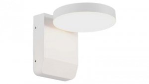 Lampa ścienna okrągła, kinkiet 350st LED 17W 2520lm 4000K biały barwa NW biała neutralna IP65 V-TAC VT-11020-RD-W