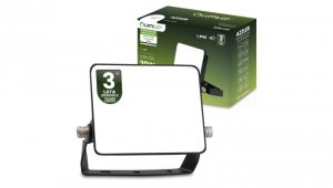 Naświetlacz LED AZZLER 20W 2400lm 4000K IP65 Halogen Zewnętrzny Lampa Czarny LUMILED