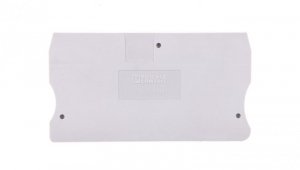 Pokrywa zamykająca 2,2x80x51,1mm szara D-ST 16 3036657 /50szt./
