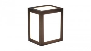 Oprawa elewacja VT-822 12W LED WALL LIGHT COLORCODE:3000K BLACK BODY 8340