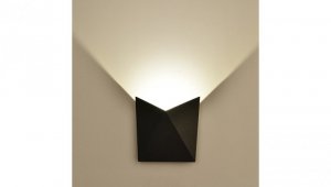 Oprawa elewacja VT-825 5W LED WALL LIGHT COLORCODE:3000K -BLACK BODY 8282