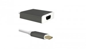 Qoltec Adapter USB 3.1 Typ C męski HDMI A żeński