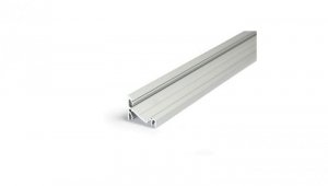 Profil led Corner14 1m kątowy narożny anodowany srebrny szeroki A4010020