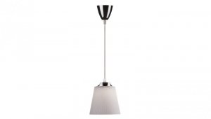 Lampka Nocna VT-1036 7W 360lm Chrom + Biały Abażur 8505