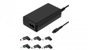 Zasilacz do notebooka Akyga AK-NU-12 65W uniwersalny 6 wtyczek 1.2m