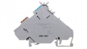 Złączka 0,08-2,5mm2 szary 20A DIN 35mm 280-567 /20szt./