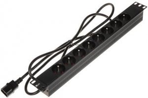 Listwa zasilająca 8 gniazd PD-8/R/IEC-N