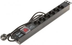 Listwa zasilająca 6 gniazd PD-6/R-SPD-1L