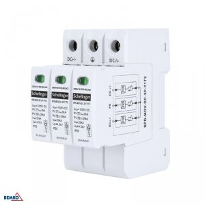 Ogranicznik przepięć 3P 8kA DC 1200V KLASY T1T2 SCHELINGER