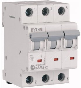 EATON WYŁĄCZNIK NADPRĄDOWY B 25A 3P 3M 6KA HN-B25/3