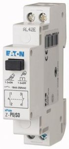 Z-PU230/SO PRZYCISK MODUŁOWY 16A 1Z+1R 1M 250V AC CZARNY