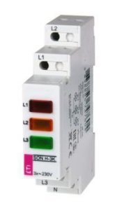 SON H-3K LAMPKA SYGNALIZACYJNA MODUŁOWA 3X LED 1M 230V AC EVE CZERWONY/ ŻÓŁTY/ ZIELONY
