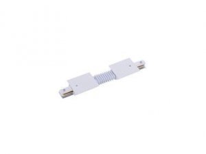 PROFILE RECESSED CONNECTOR BIAŁY ŁĄCZNIK ELASTYCZNY WPUSZCZANY IP20 TWORZYWO SZTUCZNE PC/ STAL