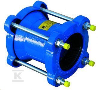 ŁĄCZNIK RR DN80 NA STAL,PVC,AZBEST GJS