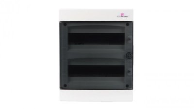 Rozdzielnica modułowa 2x12 podtynkowa /transparentna/ IP40 ECM24PT-S DIDO 001101075