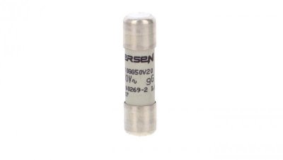 Wkładka bezpiecznikowa cylindryczna 10x38mm 500VAC gG 20A D211028
