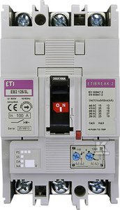 EB2 125/3L 125A-WYŁĄCZNIK MOCY 3P,25KA