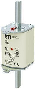WKŁADKA NH2/WT-2C GF 250A/500V