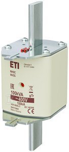 WKŁADKA NH3C GTR 144A/400V 100KVA