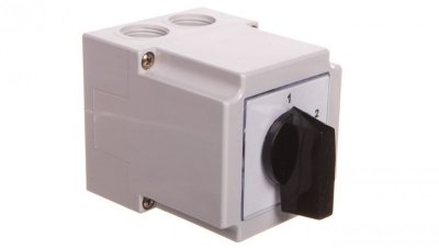 Łącznik krzywkowy 1-2-3 2P 10A w obudowie 4G10-86-PK 63-249252-001