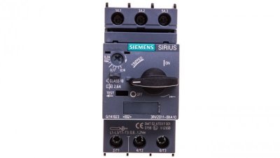 Wyłącznik silnikowy 3P 0,05kW 0,14-0,2A S00 3RV2011-0BA10