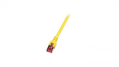 Patchcord SFTP 2m Cat.6 LSZH żółty