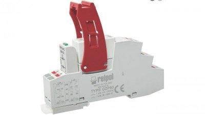 Przekaźnik interfejsowy Push-in 1P 16A 24V AC szerokość 15,5mm, warystor PI85-024AC-M91G-PS-2011 864837