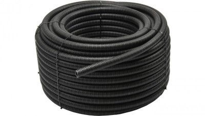 Rura karbowana RKGS 16 czarna 750N z pilotem 25 m 444042 /1szt/